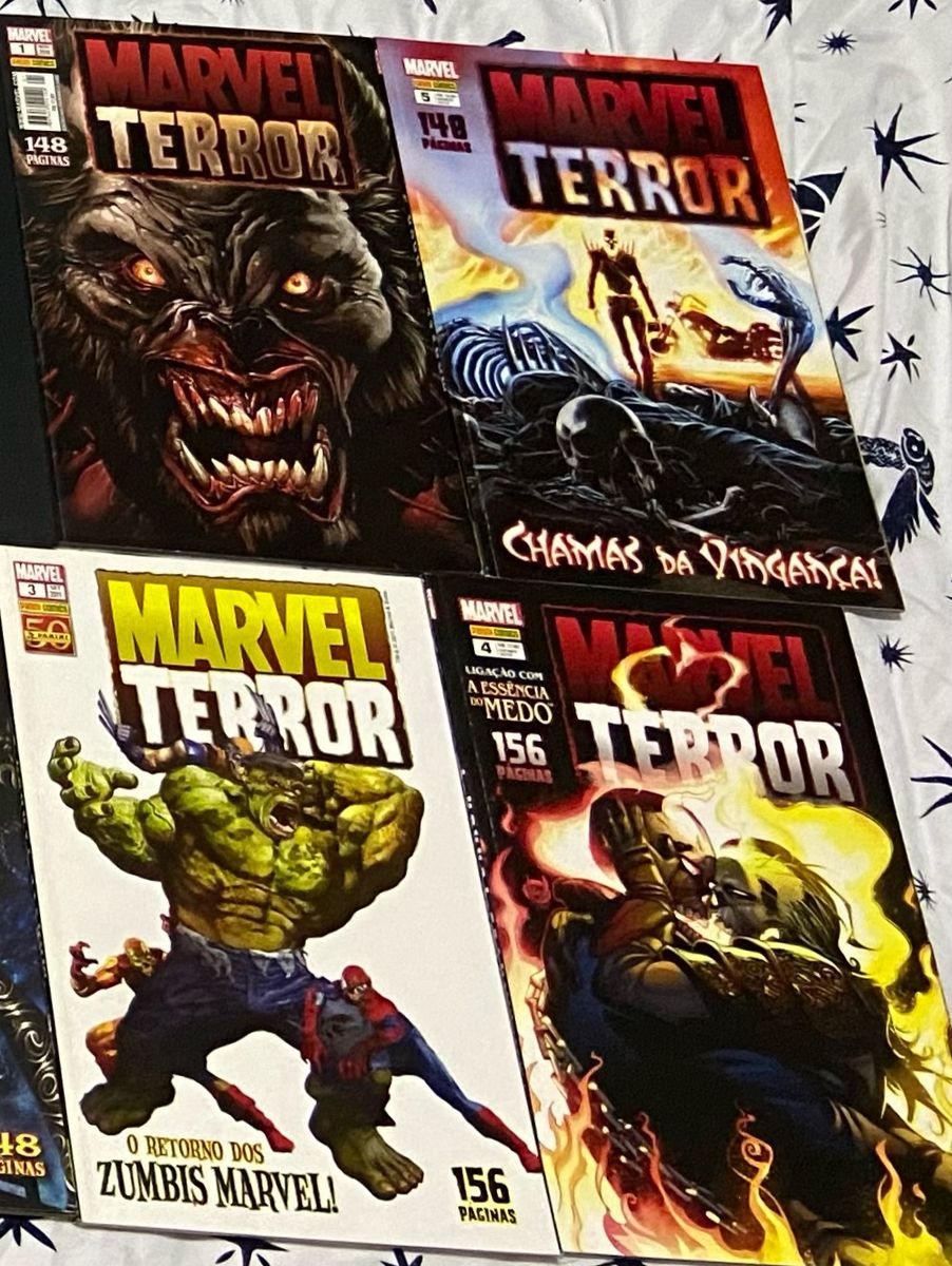 Coleção Marvel Terror - Motoqueiro Fantasma n° 1/Panini