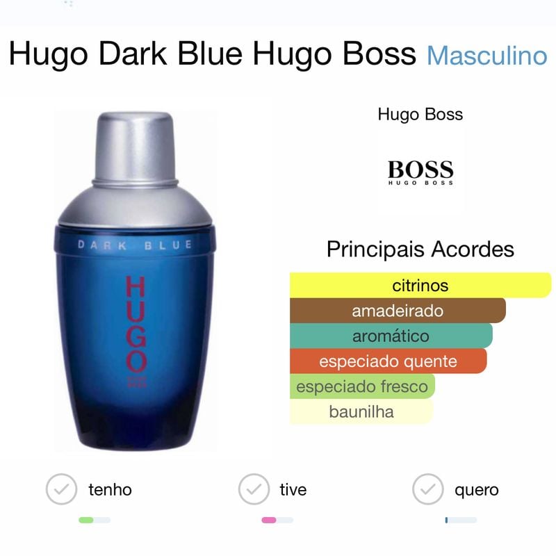 Deep blue hugo clearance boss