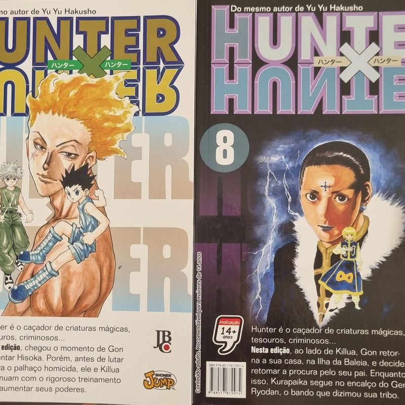 Hunter X Hunter-Pack 2 Edições Usado Vol 7 Vol 8 | Jbc Usado