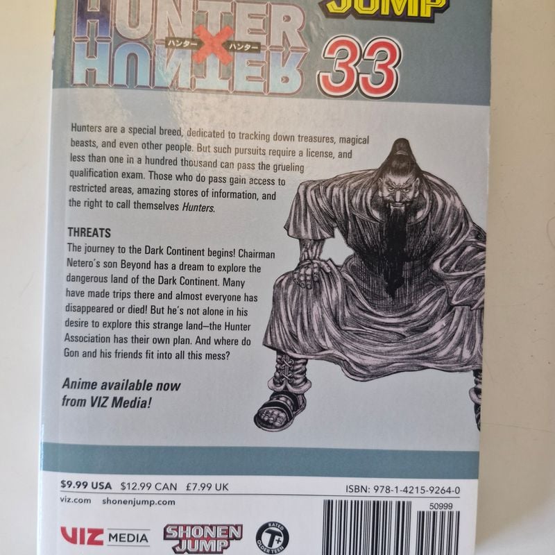Hunter X Hunter, Vol. 33 | Viz Media Llc Usado 111026013 | enjoei