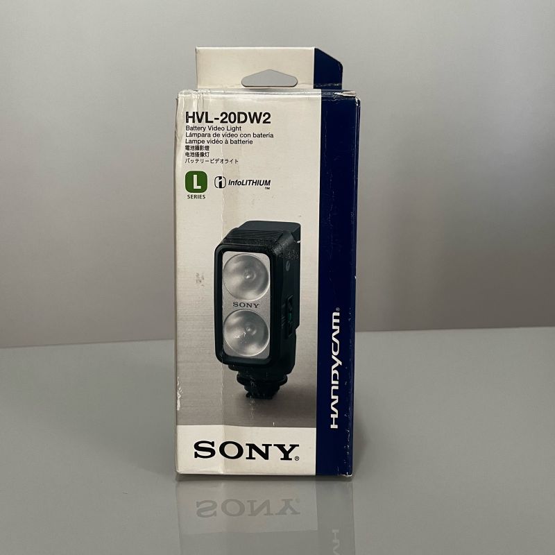 新品！Sony hvl-20dw2ビデオライト Genuine OEM Sony HVL-20DW2 Video Light for use with