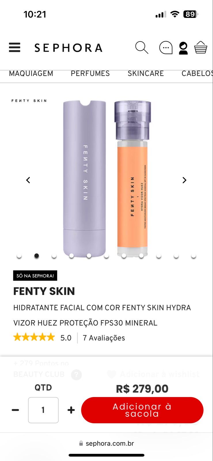 hydra vizor huez fenty - pele fenty 