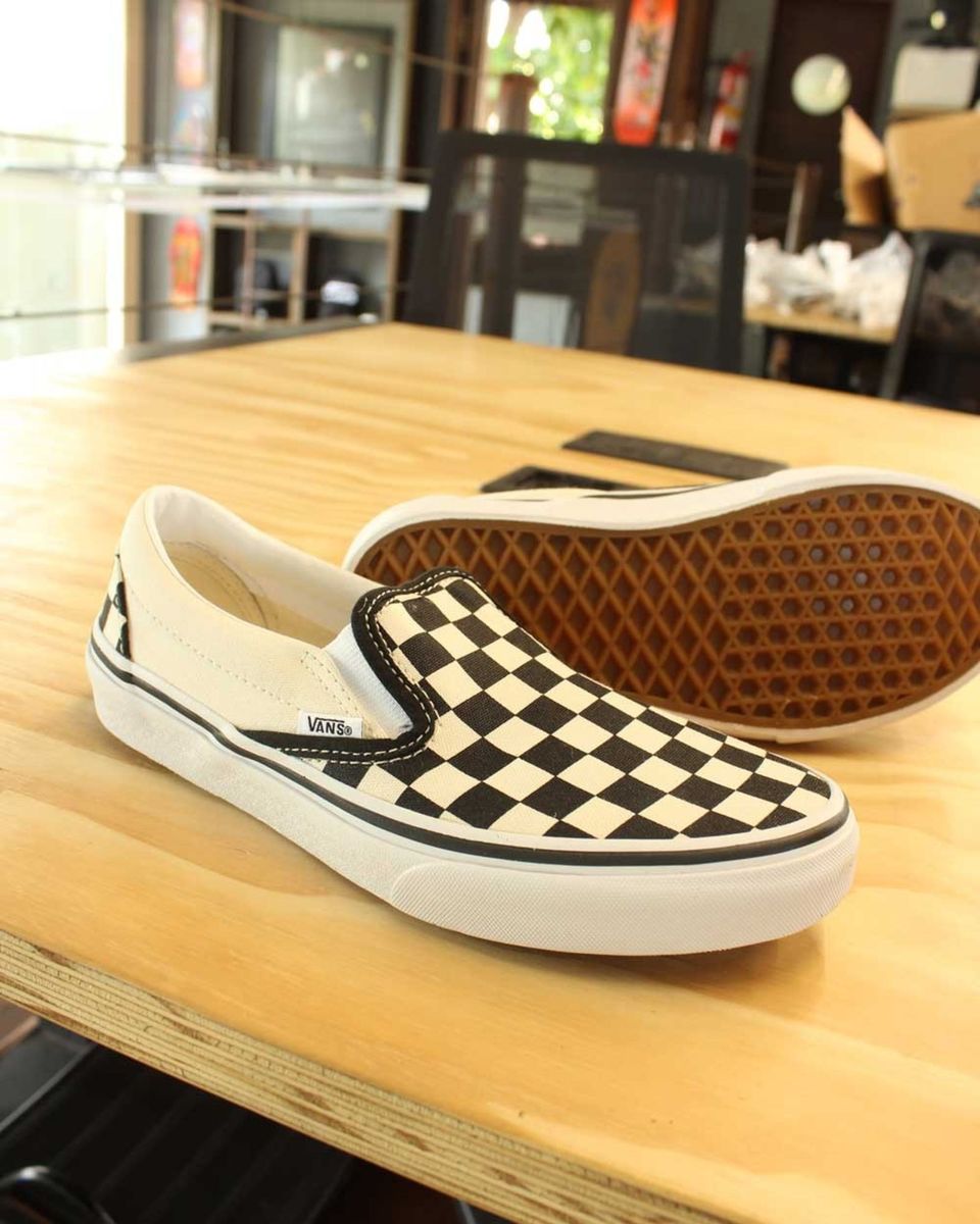 vans iate quadriculado