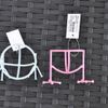 ikea kit com 2 porta-ovos - rosa e azul - cozinha ikea