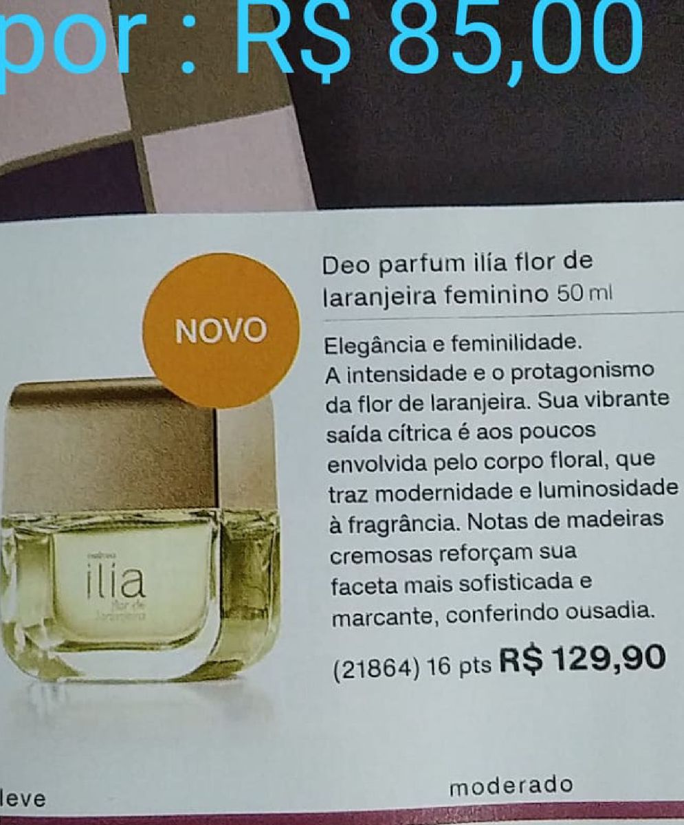 Ília Flor de Laranjeira | Perfume Feminino Natura Nunca Usado 52689279 |  enjoei