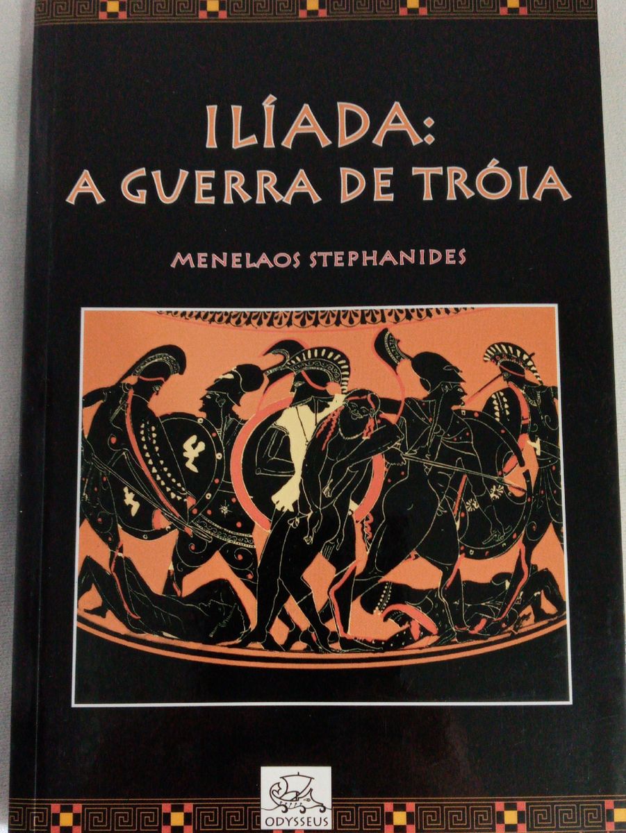 Ilíada a Guerra de Tróia Livro Odysseus Usado 48117302 enjoei