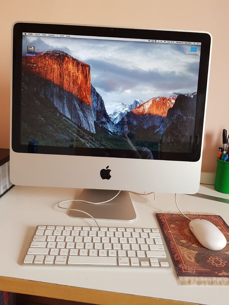 Imac de 20" Computador Desktop Apple Usado 37896214 enjoei