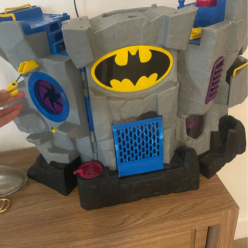 Imaginext Batcaverna Grande Batman Fisher Price Usado 103690029