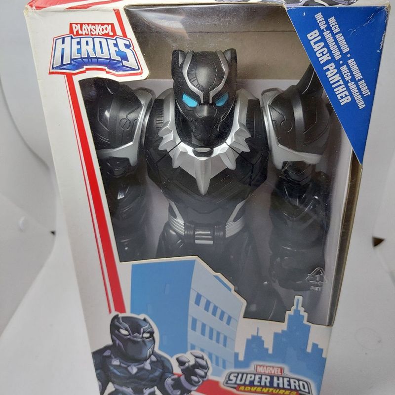 Imaginext Robô Pantera Negra Playskool Brinquedo Imaginext