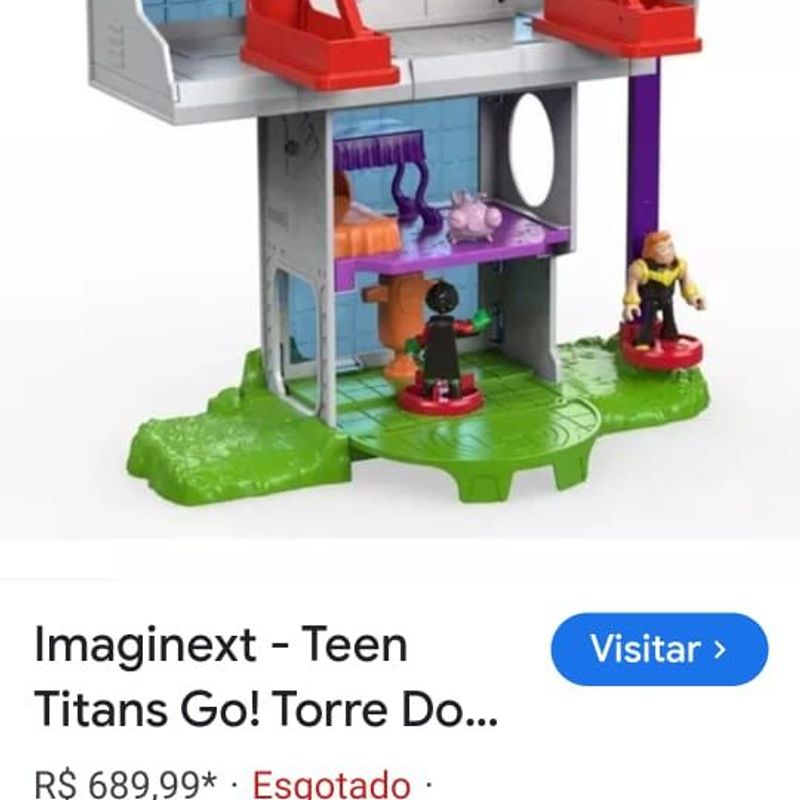 Imaginext torre jovens titans online