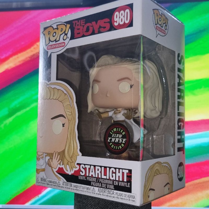 Importado) Funko Pop The Boys Starlight (Luz Estrela) Versão Glow