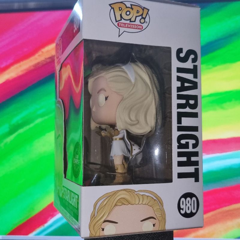 Importado) Funko Pop The Boys Starlight (Luz Estrela) Versão Glow