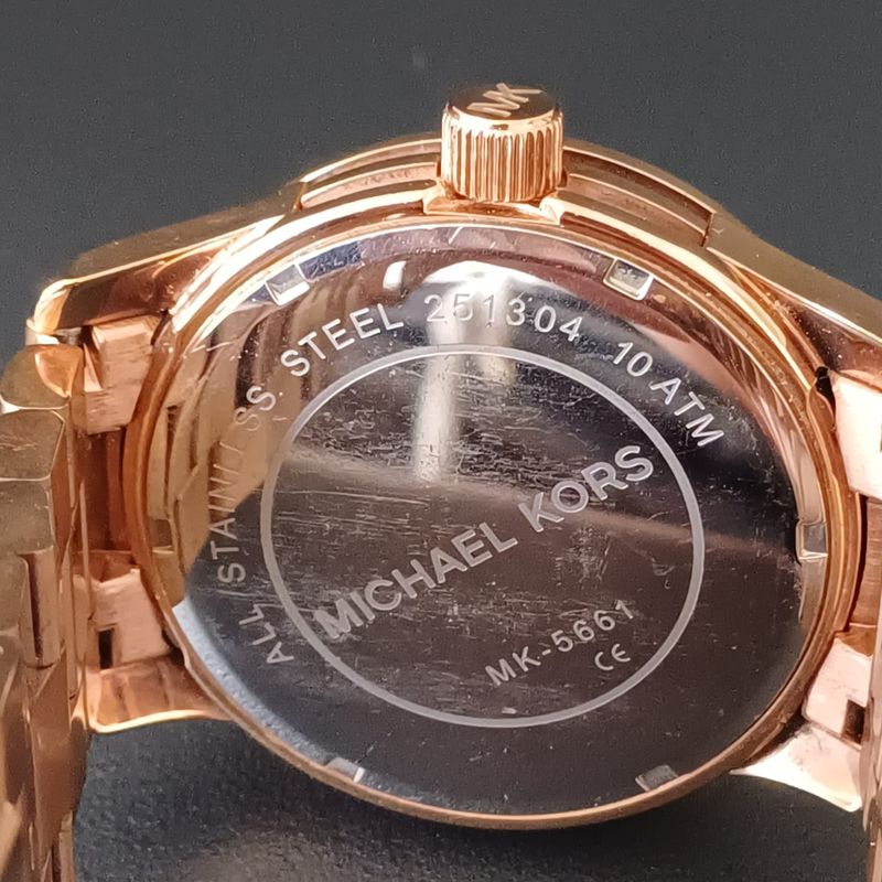 Relogio michael kors store mk5661 feminino rose