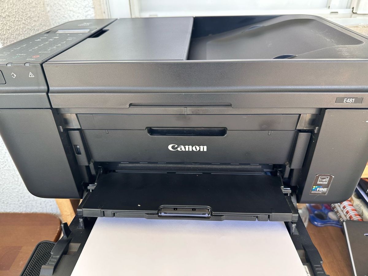 Impressora Canon Prixma E481 Wireless Impressora/fax/scan/xerox | Item ...