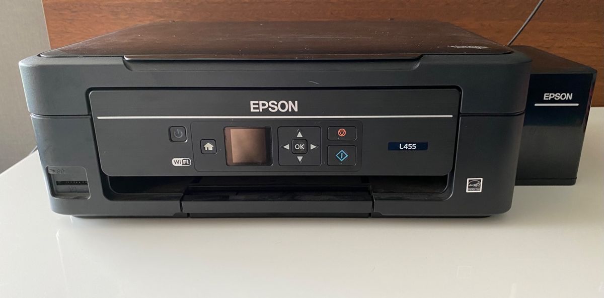 Impressora Epson L455 Ecotank Cabeça Impressão Com Falha Item Info And Eletro Epson Usado 6902