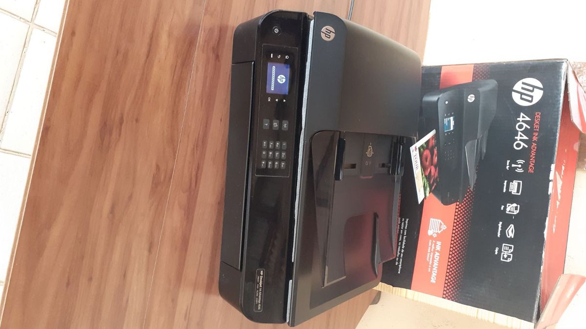 Impressora Hp 4646 Deskjet Ink Advantage Item De Papelaria Hp Usado
