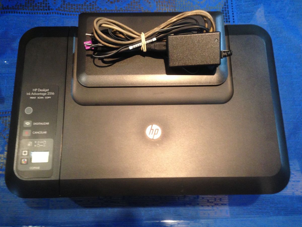 Impressora Hp Deskjet Ink Advantage 2516 | Item Info & Eletro Hp Usado ...