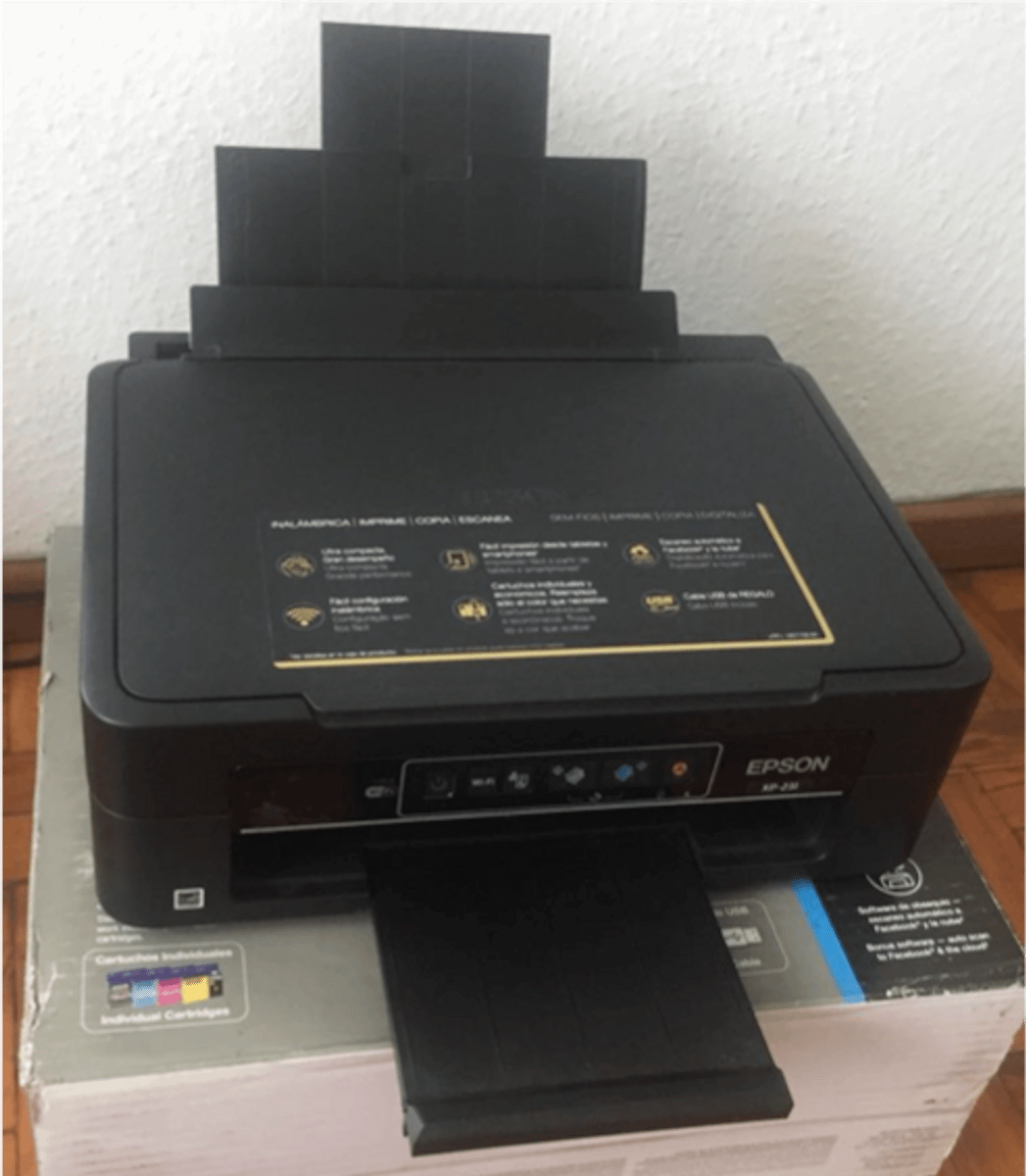 Impressora Multifuncional Epson Xp 231 Jato De Tinta Usada Móvel P Casa Epson Usado 7623