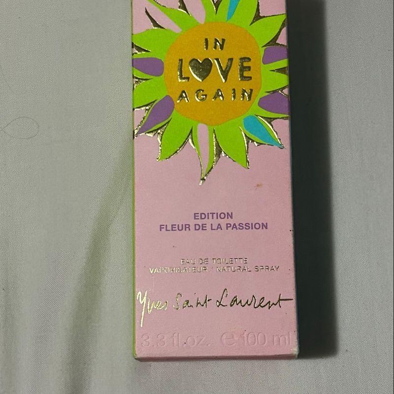 In Love Again Fleur de La Passion por Yves Saint Laurent Raridade