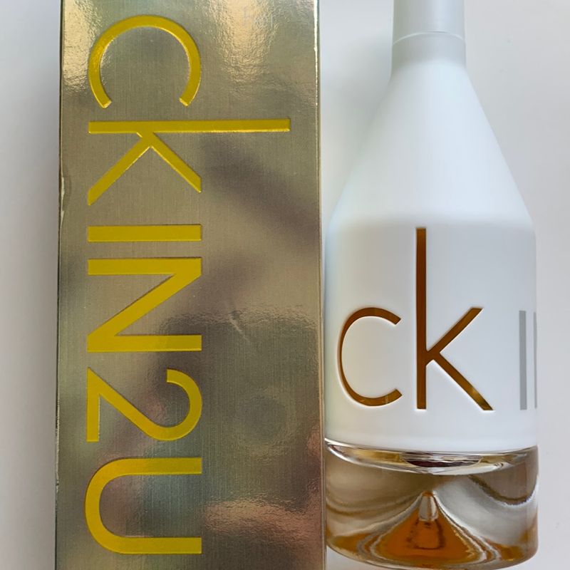In2u Her Calvin Klein Perfume Feminino - Eau de Toilette - 100ml, Perfume  Feminino Calvin Klein Nunca Usado 95670263