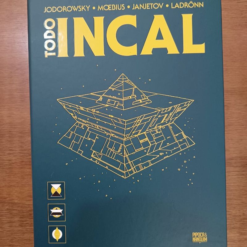 Incal - Box - Volumes 1, 2 e 3 - Alejandro Jodorowsky | Pipoca E