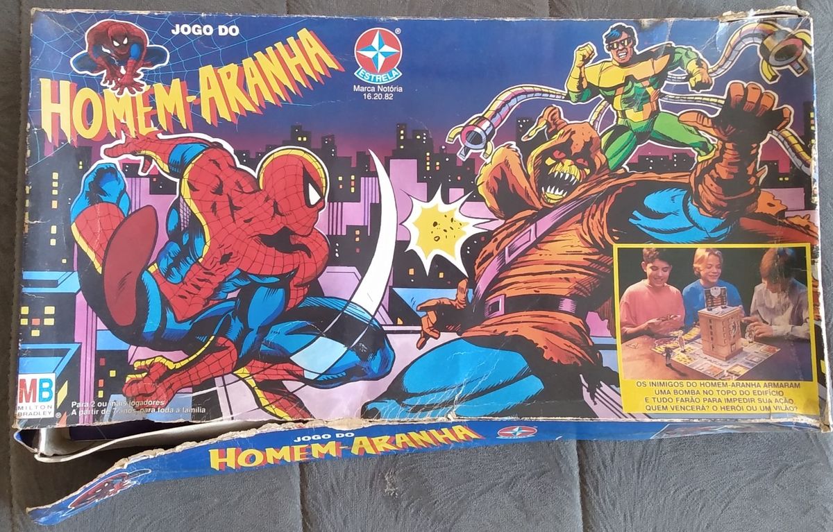 Jogo De Tabuleiro - Homem Aranha