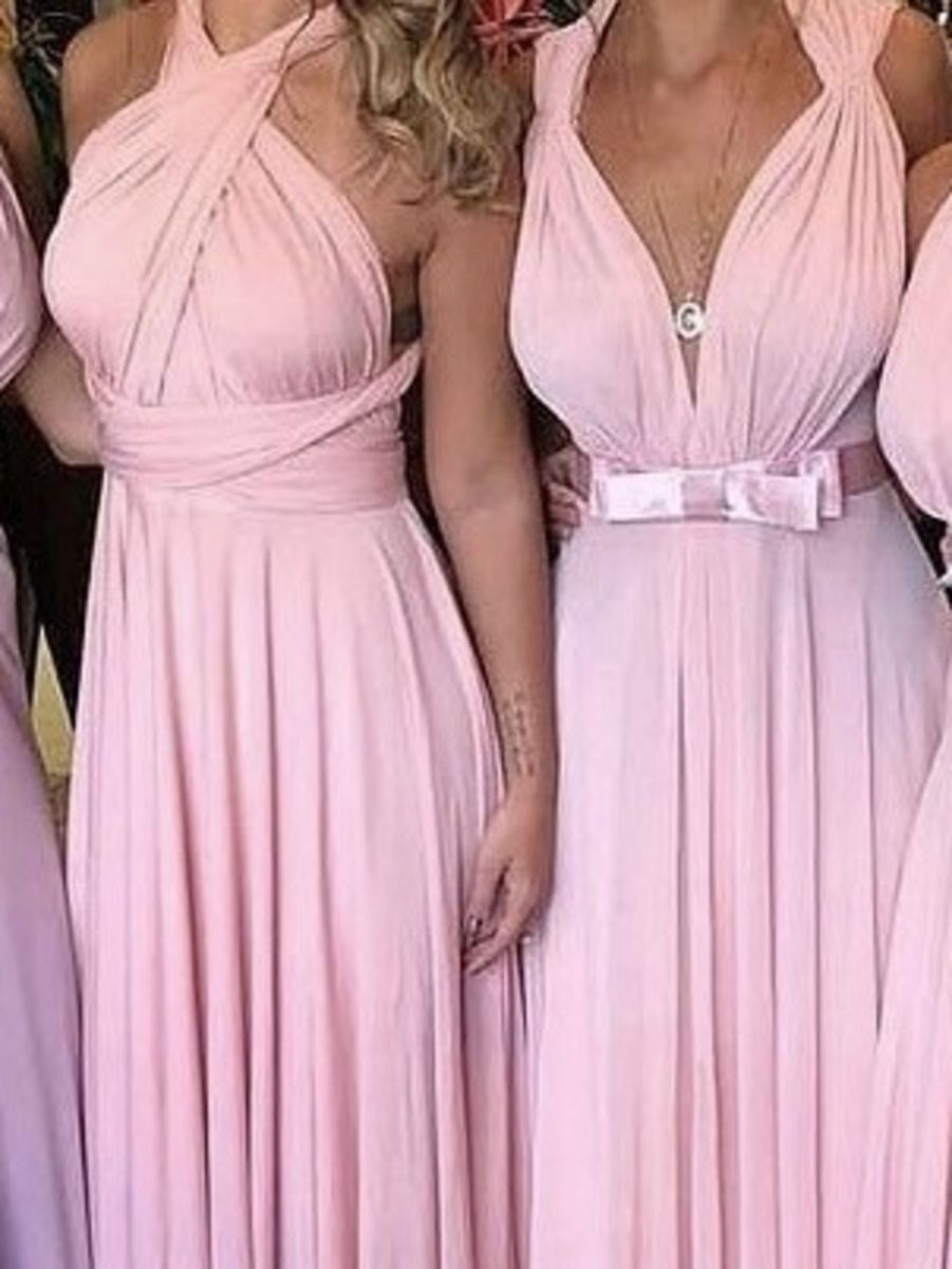 look batizado madrinha