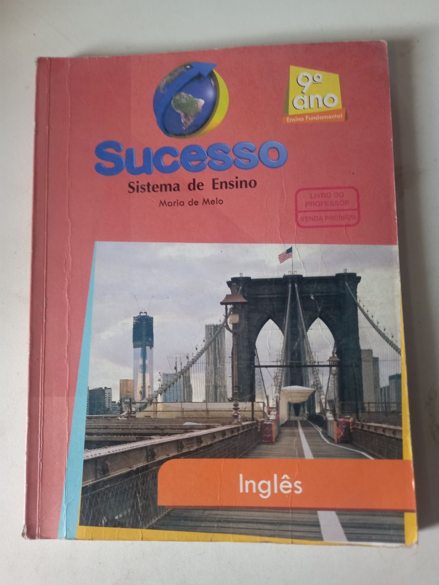 Ingles Sucesso Sistema de Ensino 9 Ano | Livro Usado 94770062 | enjoei