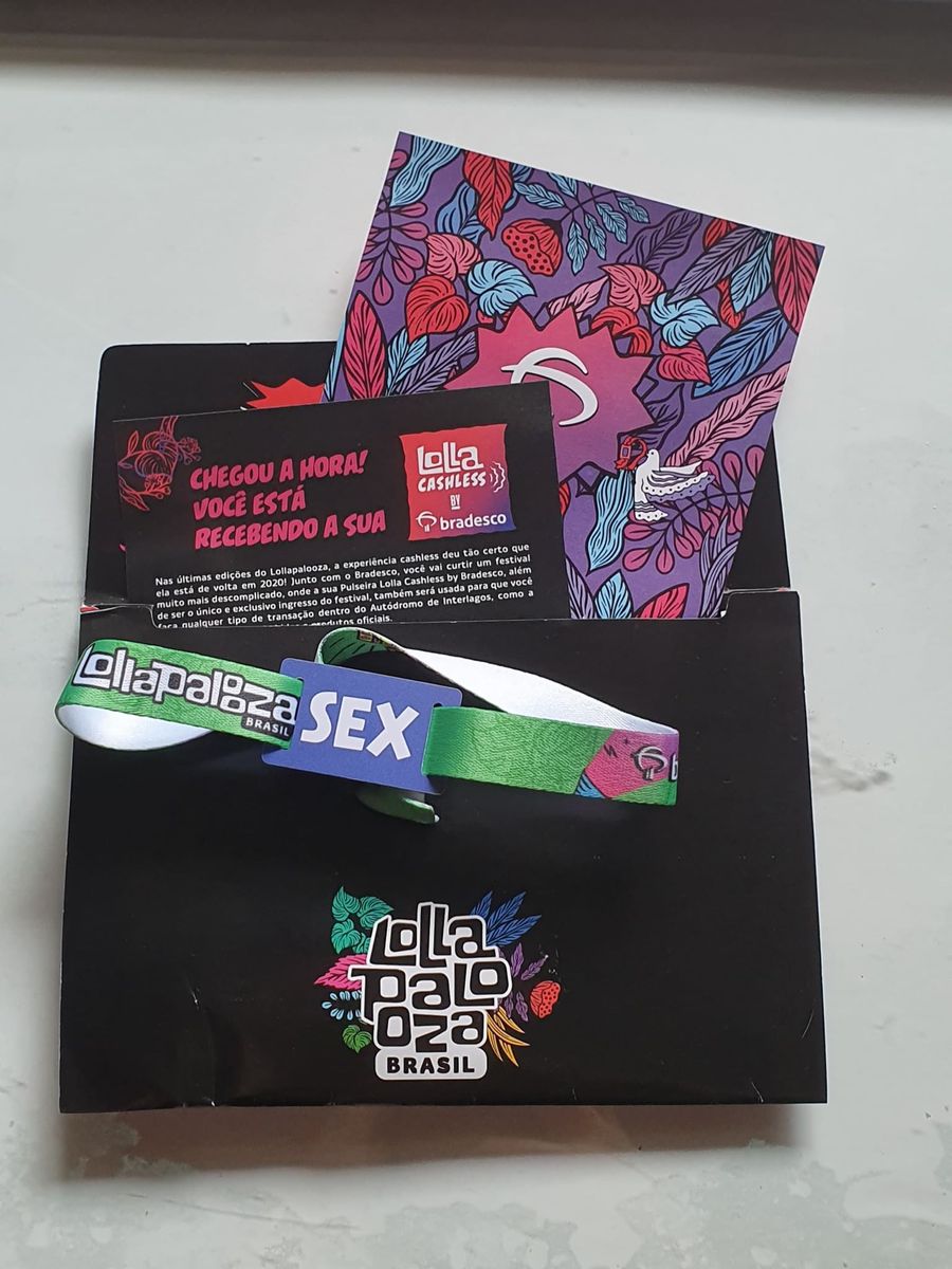 Ingresso Lollapalooza 2020 Entrada Social para Sextafeira (04/12) Guns