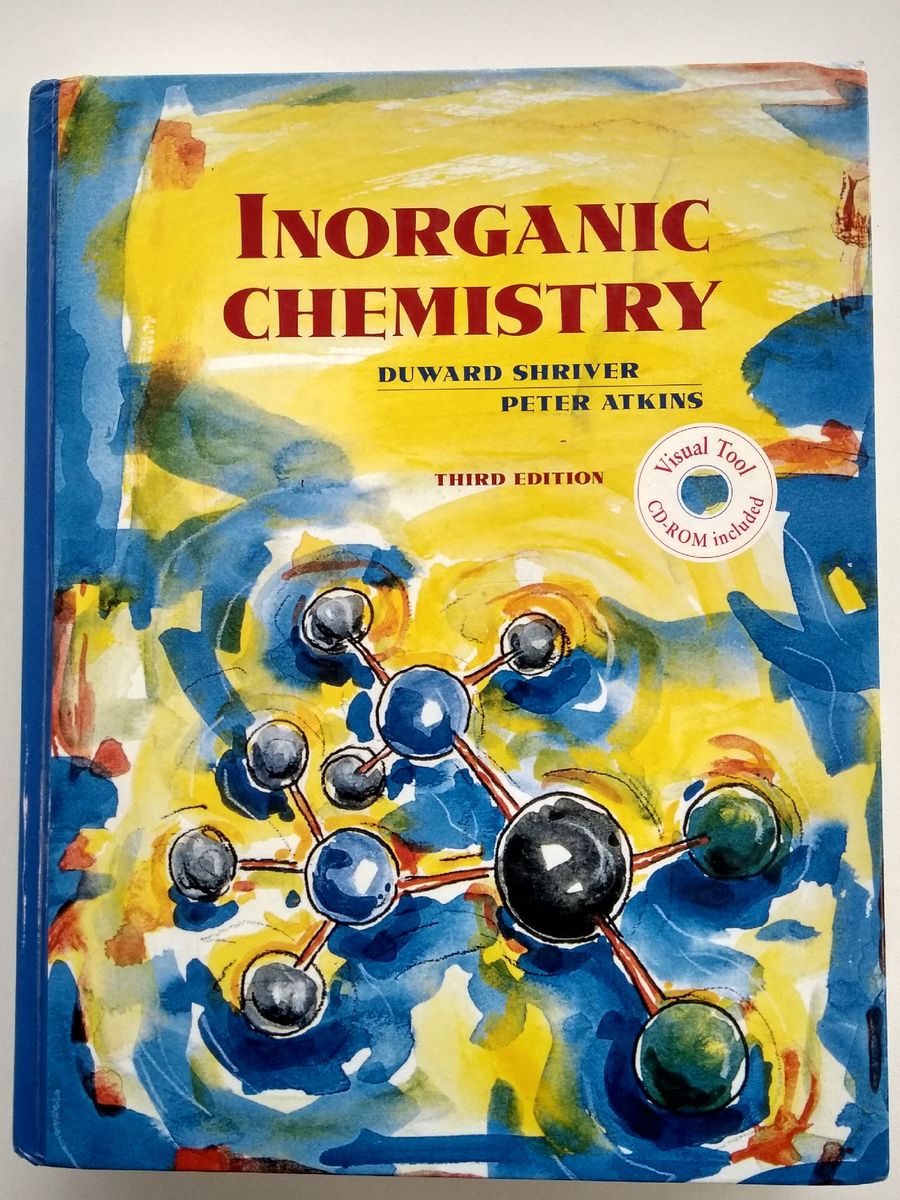Inorganic chemistry shriver atkins livro wh freeman usado