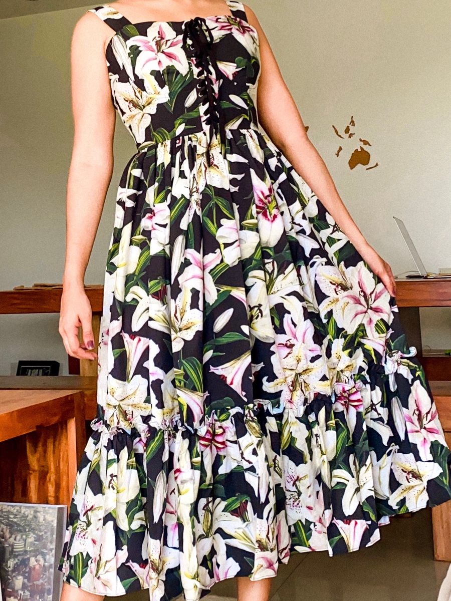 vestido dolce gabbana inspired