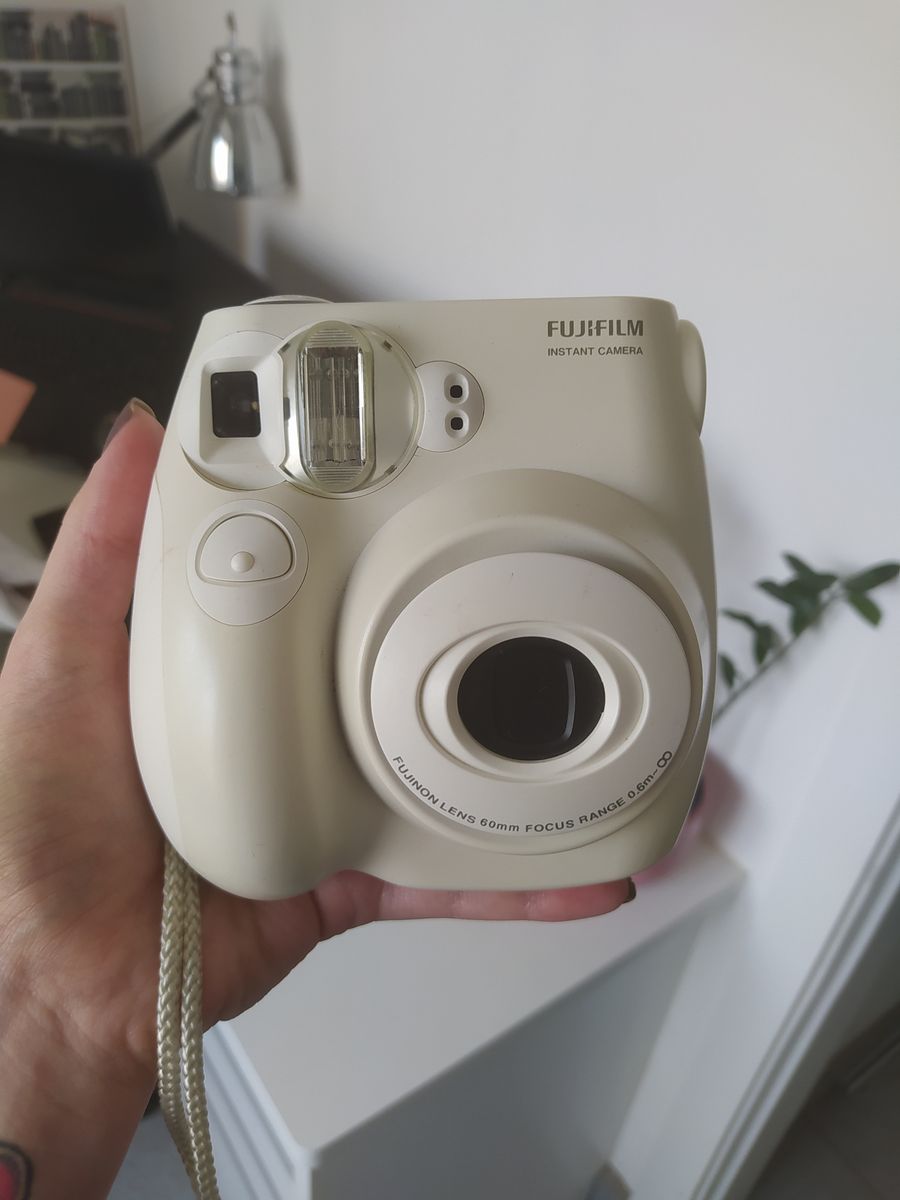 Instax Mini S Branca Off White Produto Vintage E Retro Fujifilm Usado Enjoei