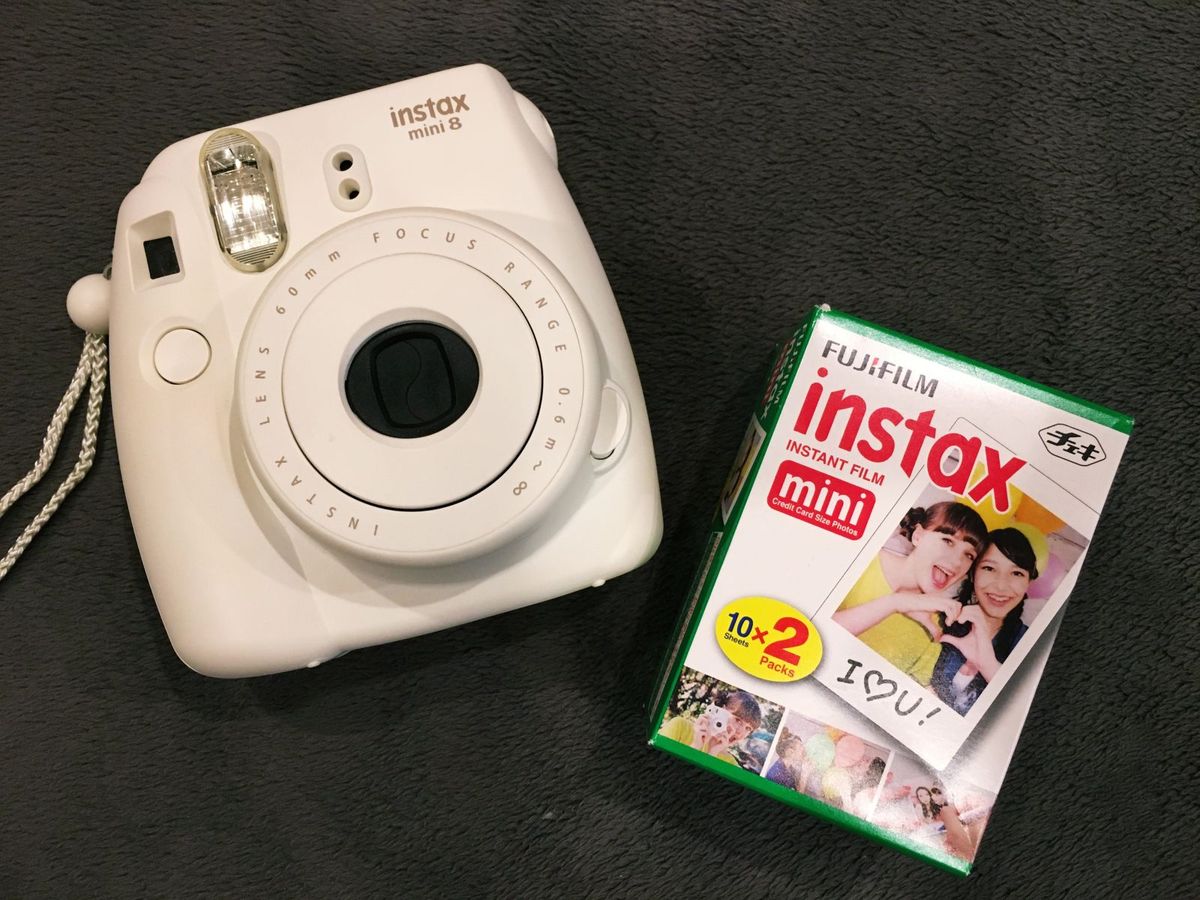 Instax Mini Fof Nea Branca Polaroid Fujifilm Usado Enjoei