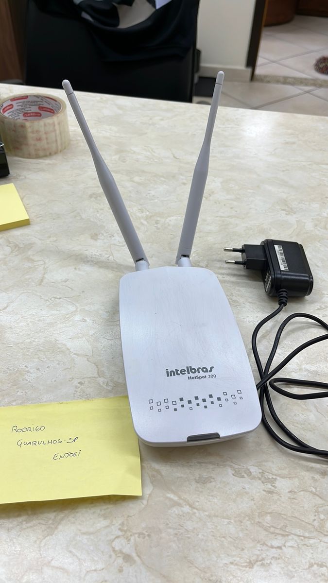 Intelbras Roteador Hotspot 300 | Item Info & Eletro Intelbras Usado ...