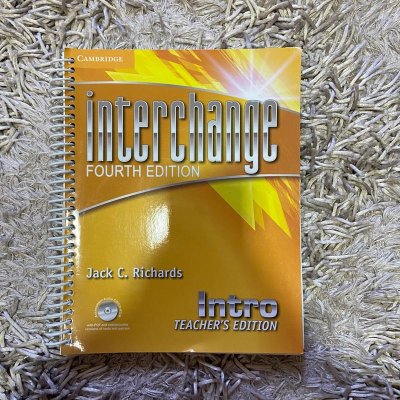 Interchange Intro 4th Edition Students Book | Livro The Cambridge 