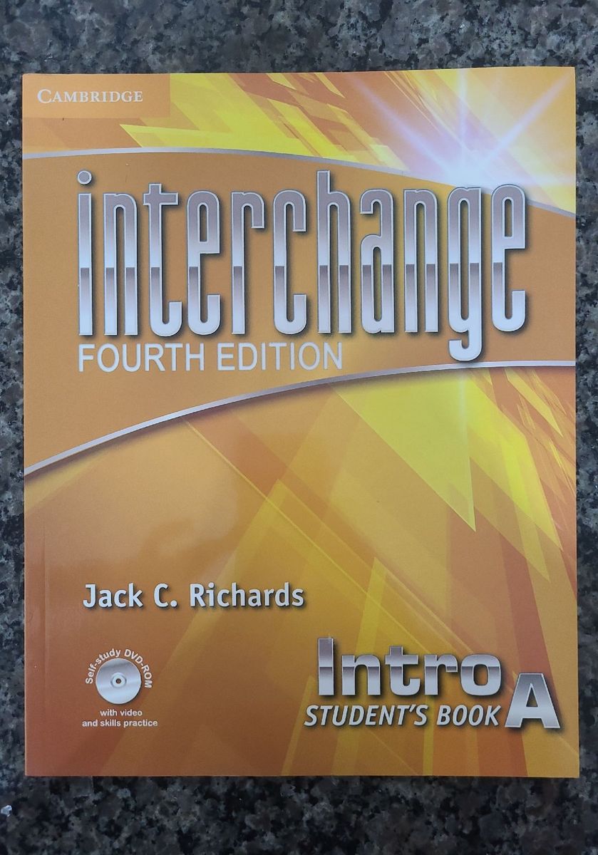 Interchange Intro - Student's Book A | Livro Cambridge Nunca Usado ...