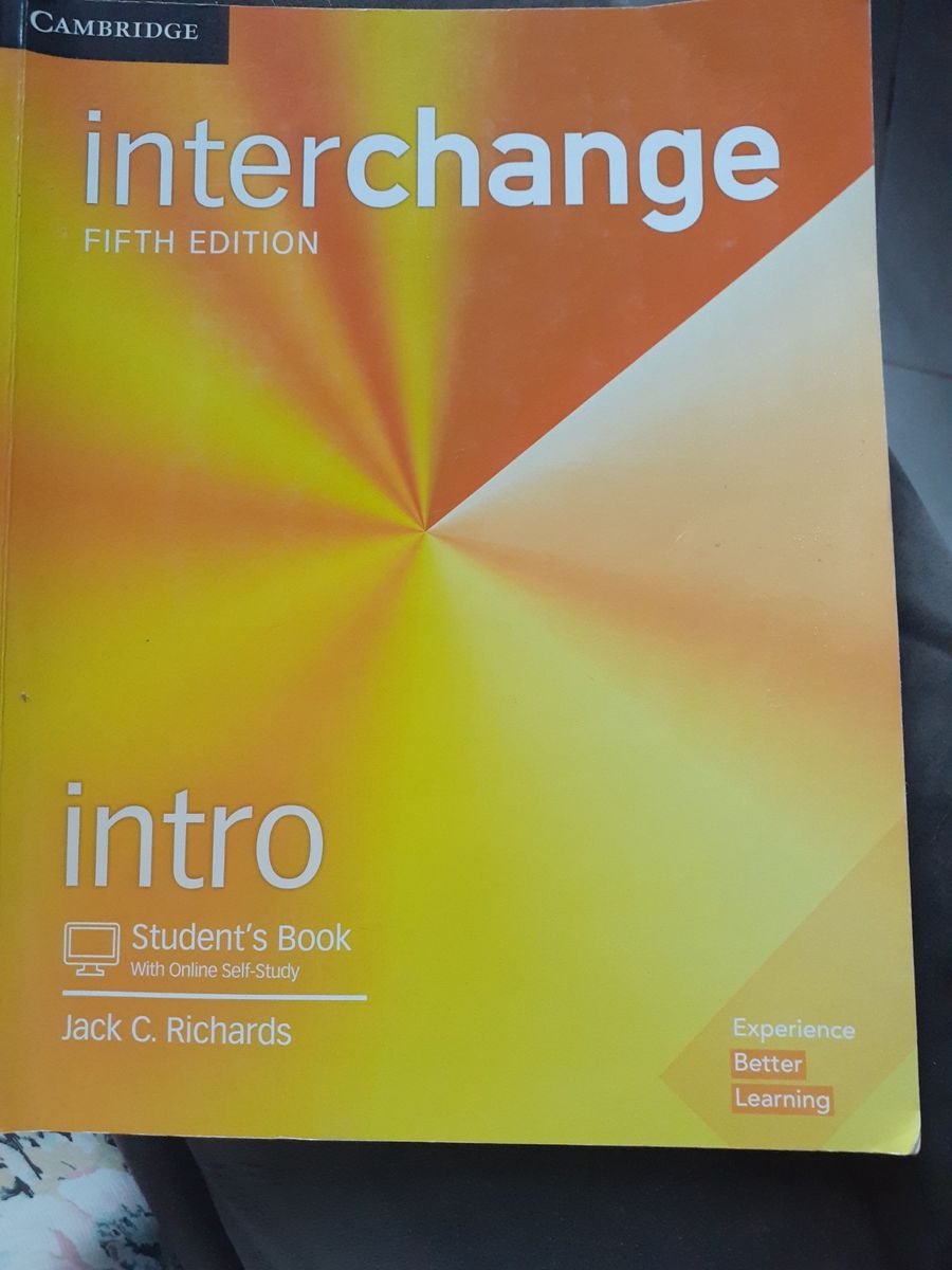 Interchange Intro Students Book | Livro Cambridge Usado 82504150 | enjoei