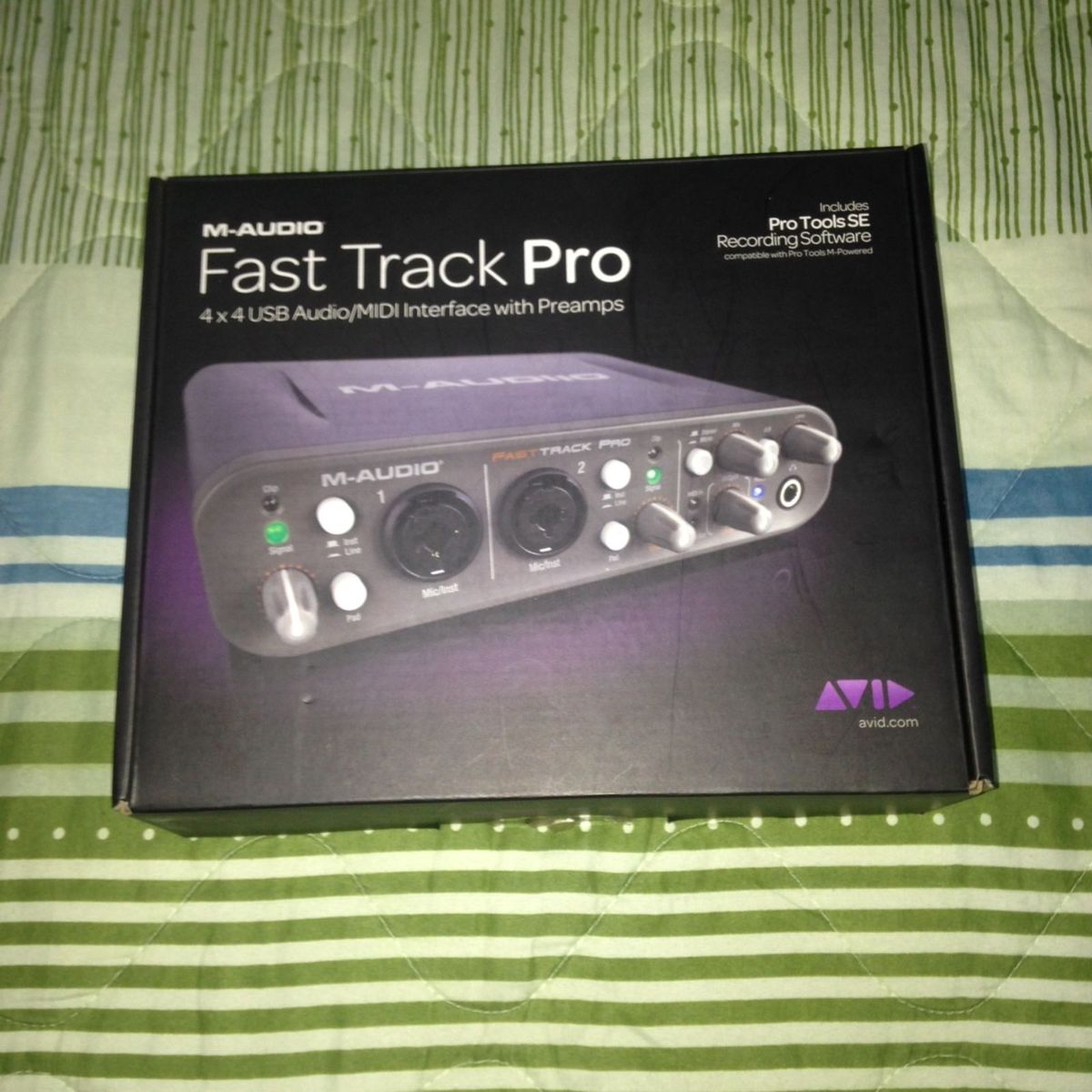 Interface M-audio Fast Track Pro | Item de Música M Audio Usado 2505010 ...