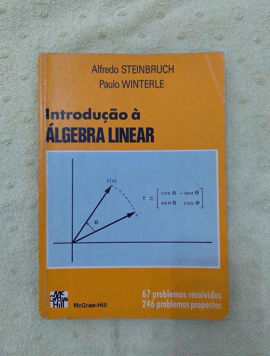 Introdução A Algebra Linear | Livro Usado 86349939 | Enjoei