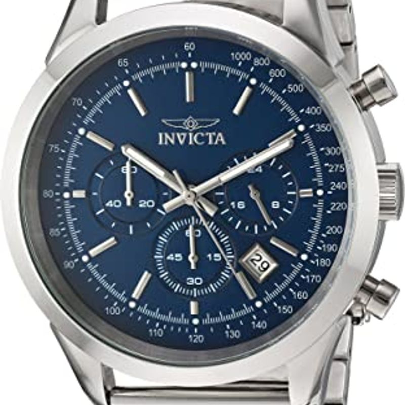 Invicta Masculino 24209 Speedway Relógio Analógico Quartzo Prata