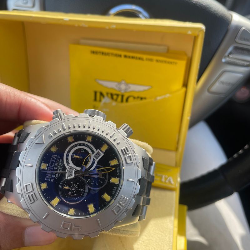 Invicta Reverse Edicao Limitada Completo Invicta Nunca Usado 94976420 enjoei