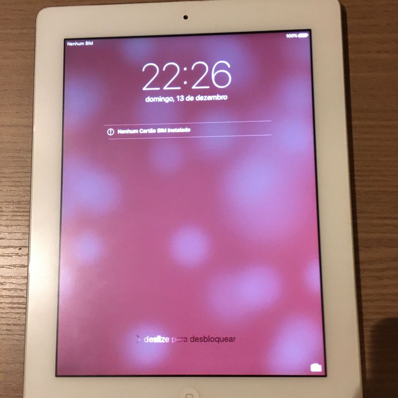 Ipad 2 Apple 16 Gb Wifi Modelo A1395 Versão Ios 9.3.5 | Mac Usado