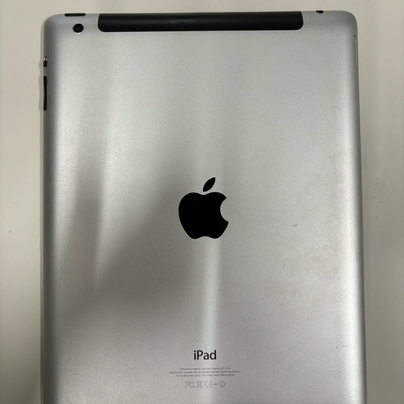 Ipad 4 Geração - 32gb - A1460 - Prata - Wifi+Chip | Apple Usado