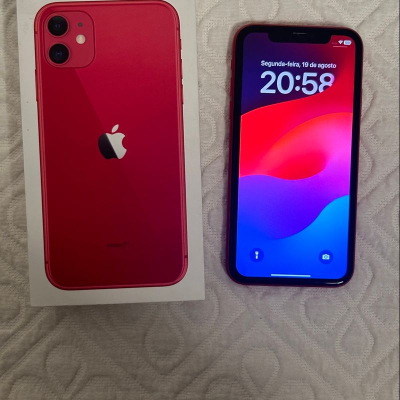 Iphone 11 64gb Vermelho (Red Product) | Apple Usado 108092480 | enjoei