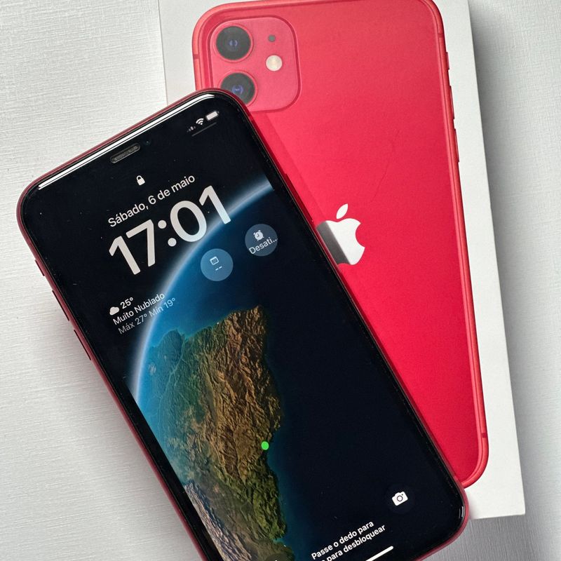 Iphone 11 Red 128 Gb Impecável | Apple Usado 86271141 | enjoei