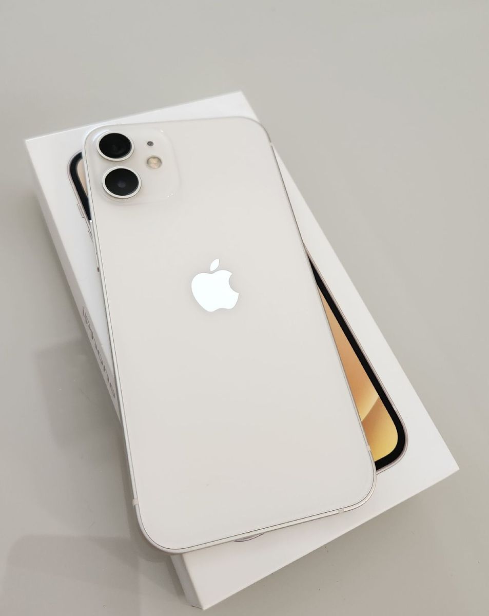 Iphone 12 Mini | 64gb | Branco | Iphone Apple Usado 91805254 | enjoei