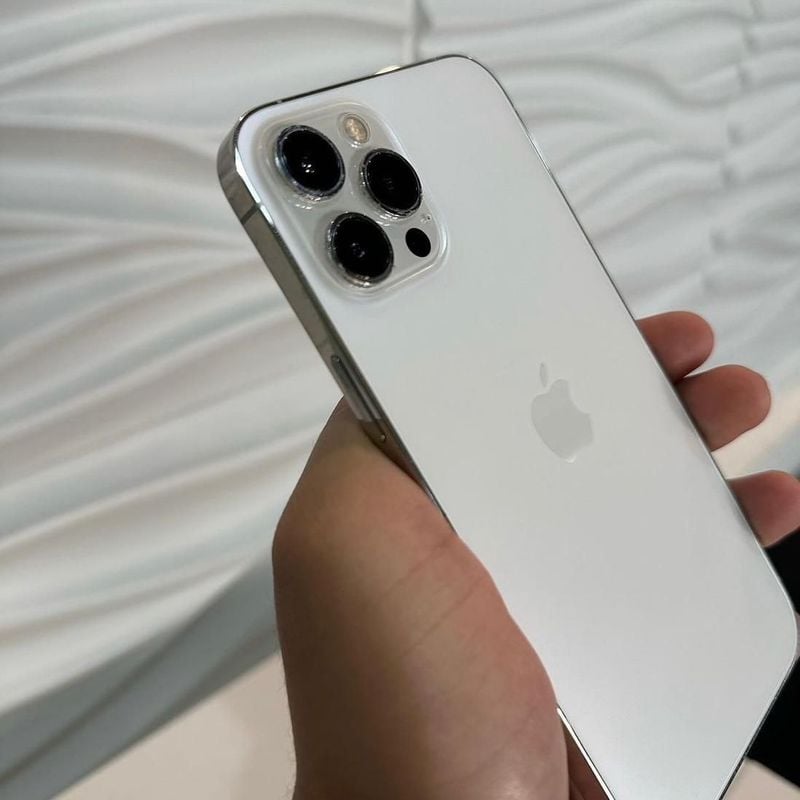 Iphone 12 Pró Max Branco, 128gb | Iphone Iphone Nunca Usado
