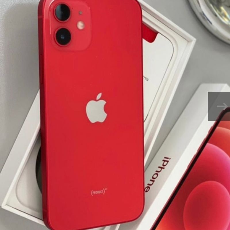 Apple iPhone 12 (128GB) レッド Apple iPhone 12 128GB Vermelho - Leapfone