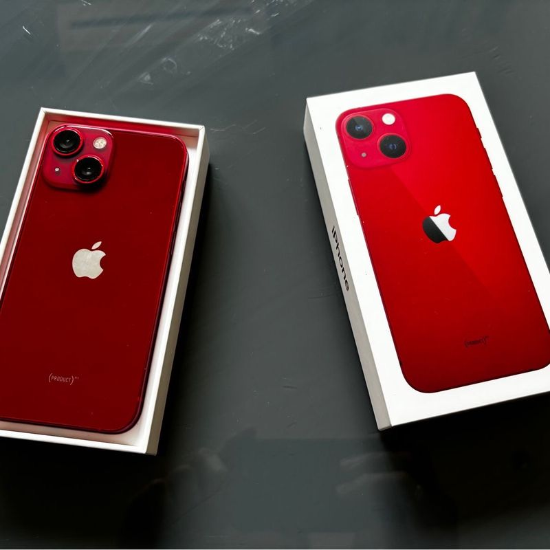 Iphone 13 Mini Red 128gb | Apple Usado 106741428 | enjoei