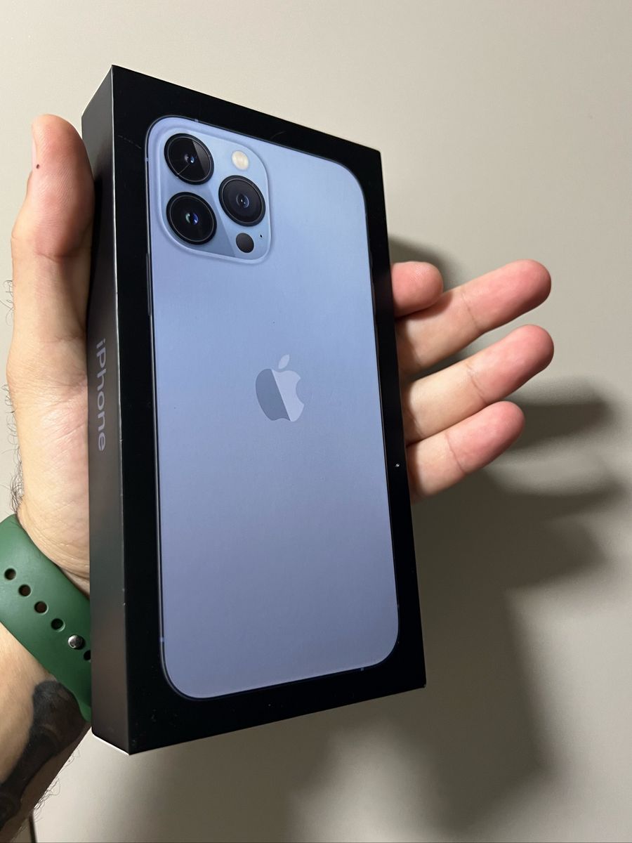 Iphone 13 Pro Max 128gb Lacrado Iphone Apple Nunca Usado 75715038